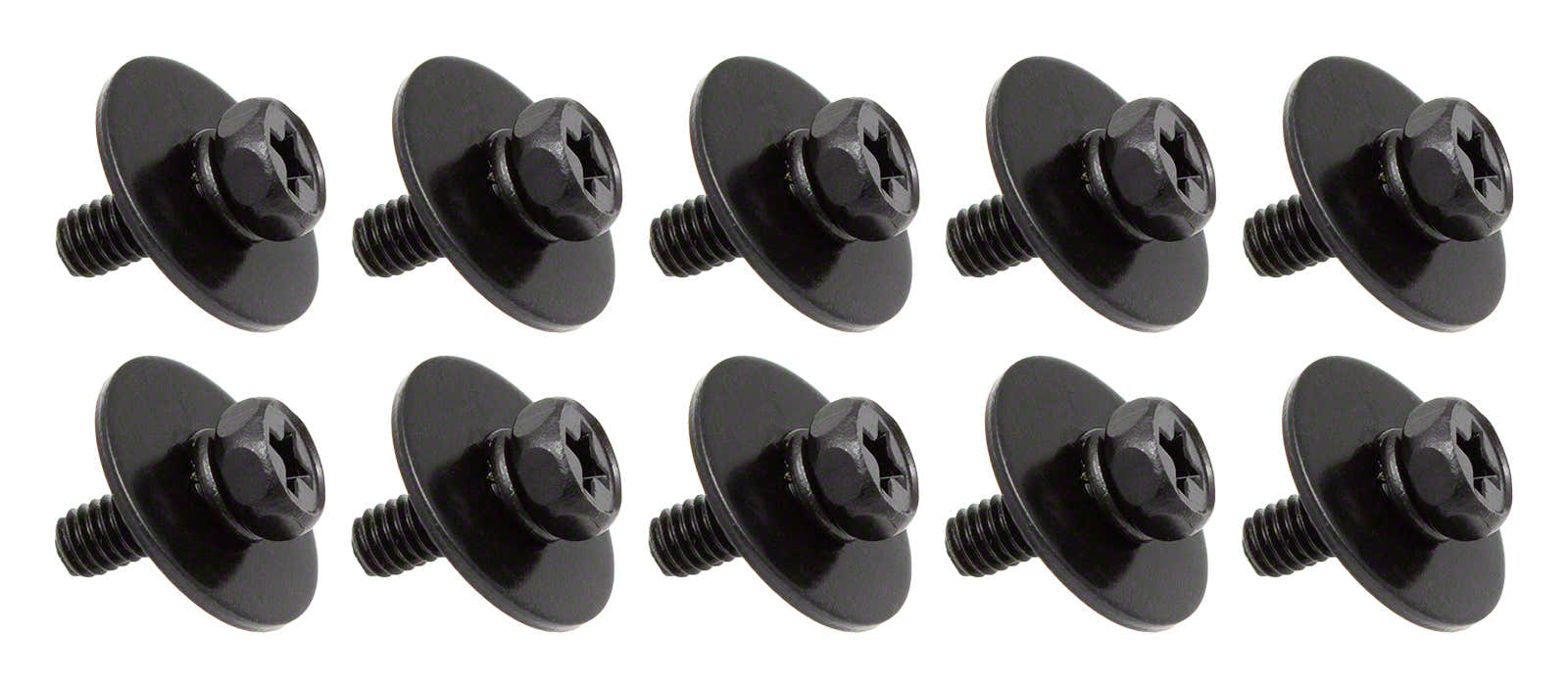 M4 11mm Schwarz - Innere Schraube Für Holzkessel (X10)