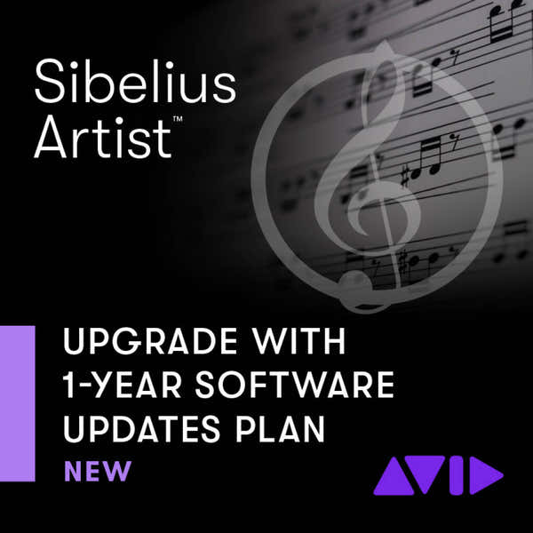 AVID Sibelius Artist 1Y Stand Updates