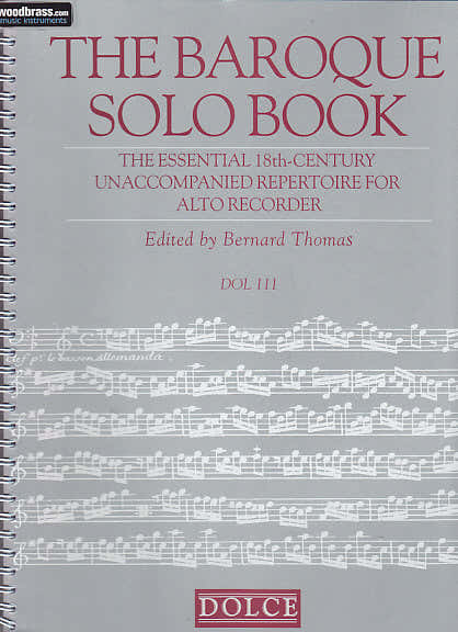 Das barocke Solobuch - Altblockflöte solo