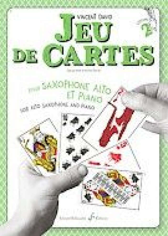 VINCENT DAVID - JEU DE CARTES VOL.2- SAXOPHONE & PIANO