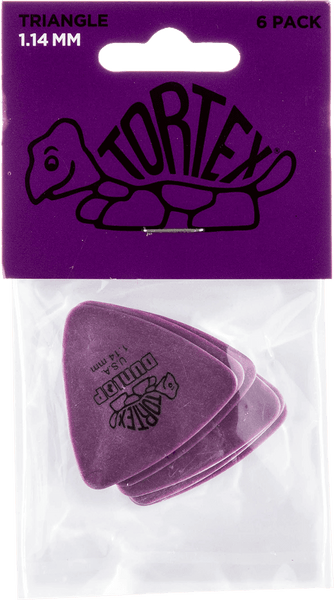Dunlop 6 x 1,14mm Tortex Triangle