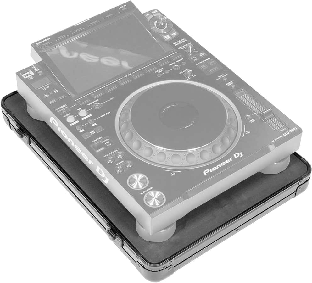 Koffer 12'' CDJ / DJM Trolley W Schwarz