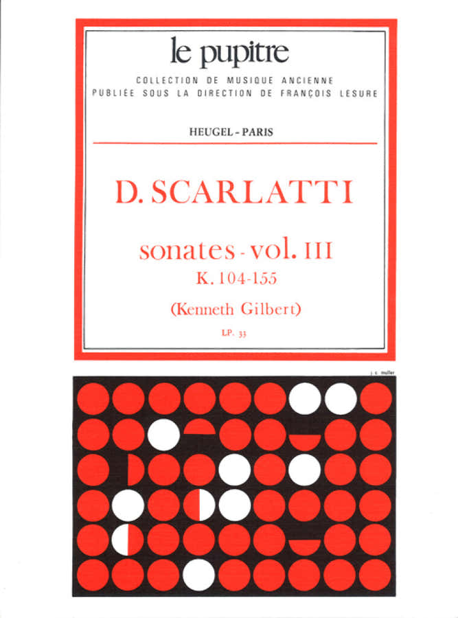 SCARLATTI D. - SONATES VOL.III (K.104 - K.155)