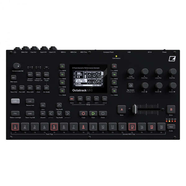 Elektron Octatrack MKII Schwarz - Generalüberholt