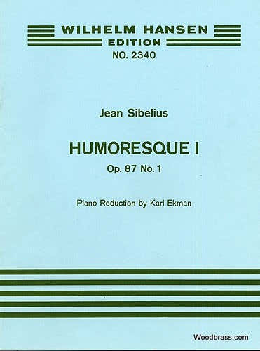 Sibelius J. - Humoresque Op.87 N°1 - Violine & Klavier