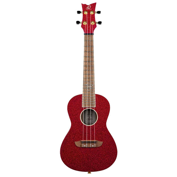 Ortega Konzert-Ukulele Element Rot
