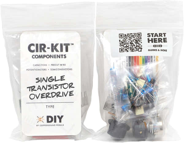 CopperSound Cir-Kit Komponentenbeutel Einzeltransistor-Übersteuerung