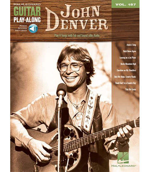 GUITAR PLAY ALONG VOLUME 187 - JOHN DENVER - GUITAR + AUDIO