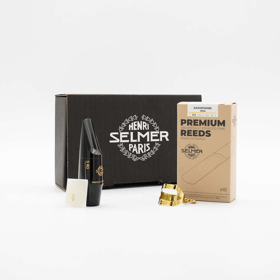 Schulanfangs-S8 C*-Mundstück-Pack - Altsaxophon