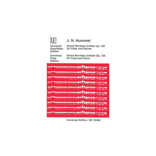 Hummel - Grand Rondeau Brillant Op. 126 - Flute et Piano