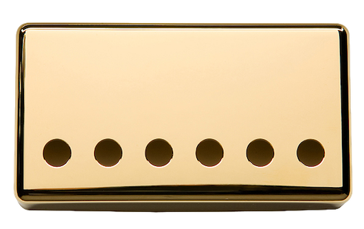 Ersatzteile Humbucker-Abdeckung Steg Gold