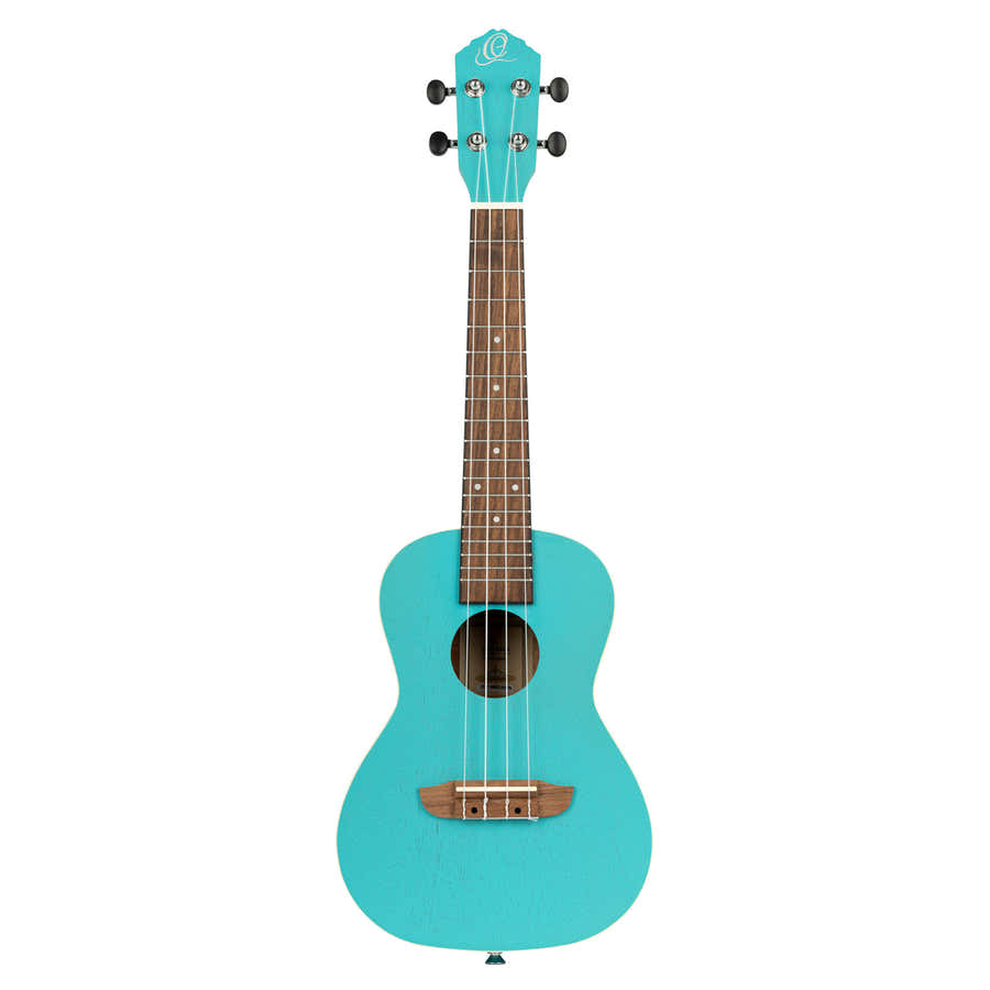 Konzert-Ukulele Okoume Blau CL