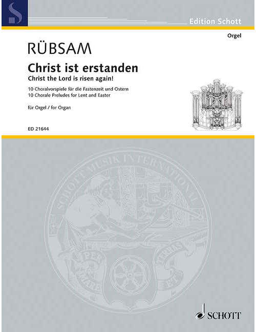 Rübsam - Christ The Lord Is Risen Again! - Orgue