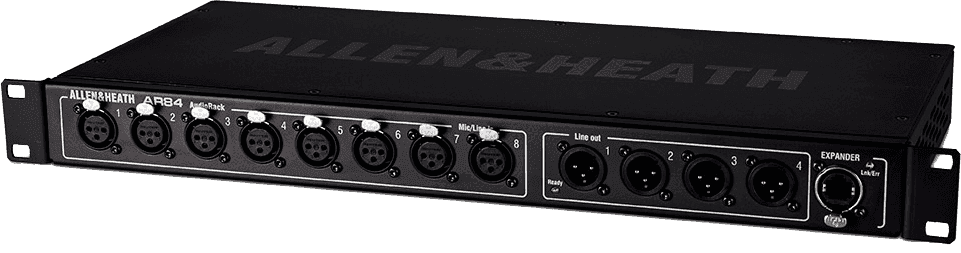 AR 84 - SCENE RACK 8 IN MIC/LINE 4 OUT XLR