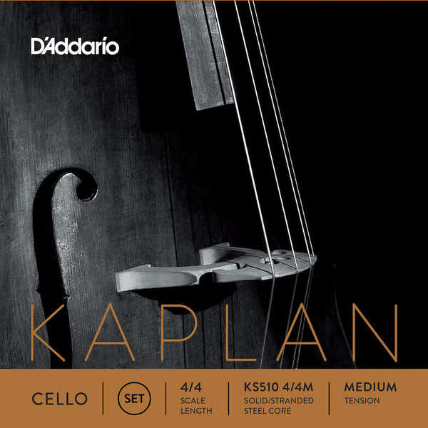 D'ADDARIO 4/4 KAPLAN CELLO STRING SET SCALE MEDIUM TENSION