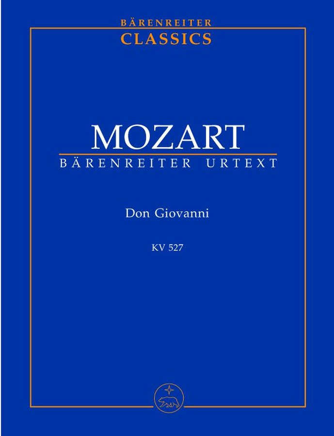MOZART W.A. - DON GIOVANNI KV 527 - STUDIE PARTITUR