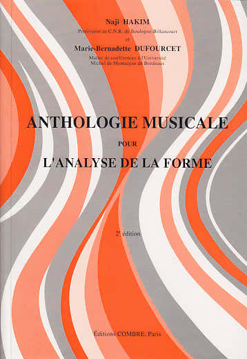 Hakim/dufourcet - Anthologie Mus. Analyse Forme - Analyse