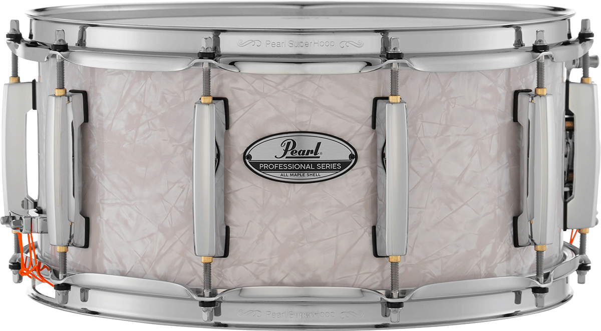 PMX Professioneller Ahorn 14X6,5 weißes Marine-Perlmutt
