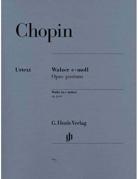 Chopin - Valse Mi Mineur Op. Post. - Piano