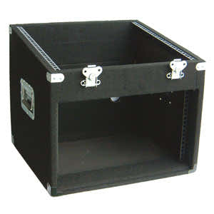 Flightcase mit Teppich 10u+6u