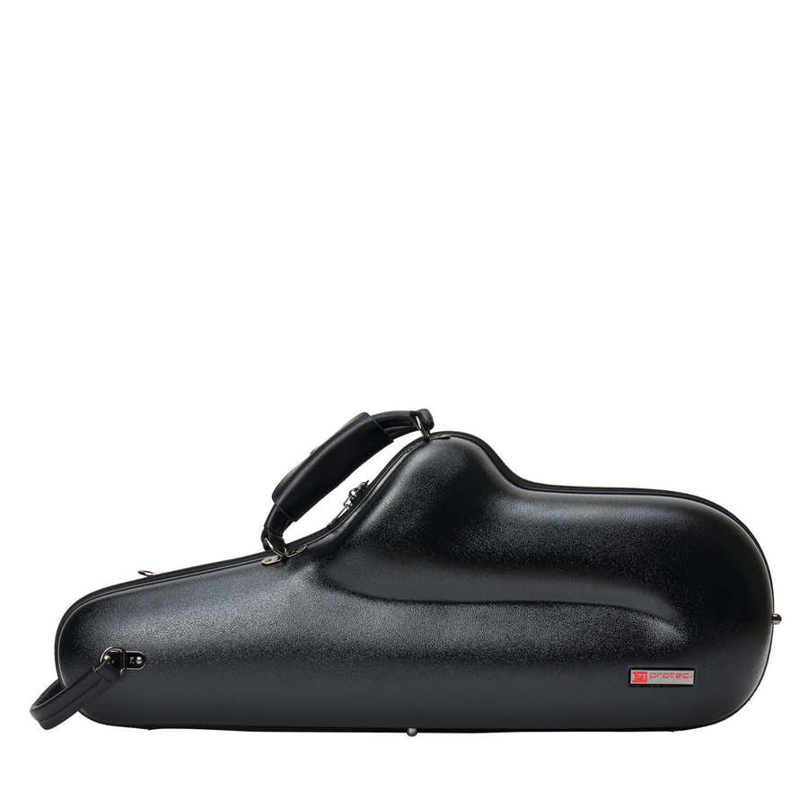 Schwarzes Micro Zip Etui - Altsaxophon