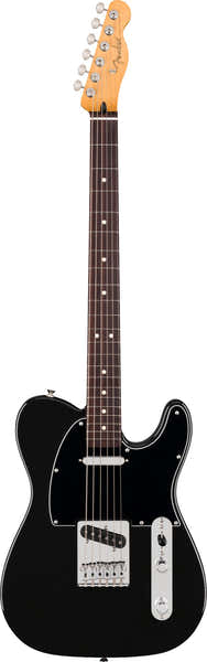 Fender Telecaster 75 Anni Player II Bariton, RW Schwarz