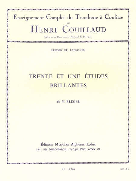 Trente et Une Études Brillantes (31)
