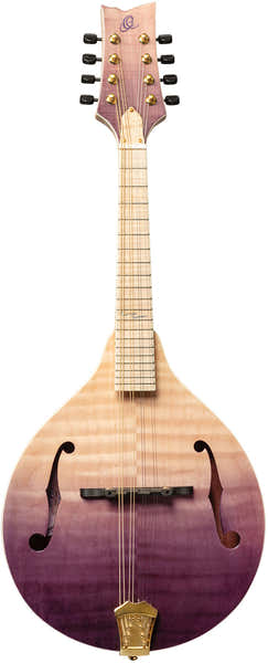 Ortega Americana A-Style-Mandoline + Croco-Lederkoffer