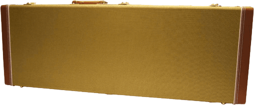 Elektrischer Tweed-Holzkoffer Deluxe - GW