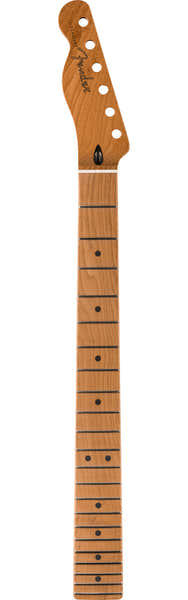 Fender SATIN ROASTED MAPLE TELECASTER LH NECK 22 JUMBO FRETS 12" MAPLE FLAT OVAL SHAPE