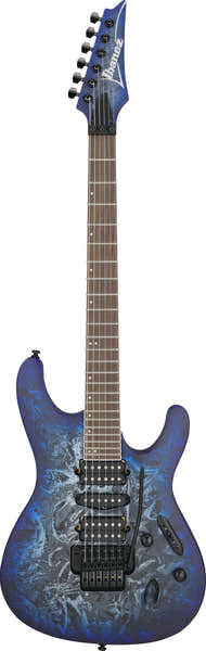 Ibanez S770-CZM Kosmisches Blau Gefroren Matt Sabre