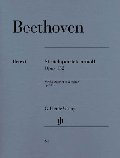 Henle Verlag Beethoven L.V. - String Quartet A Minor Op. 132