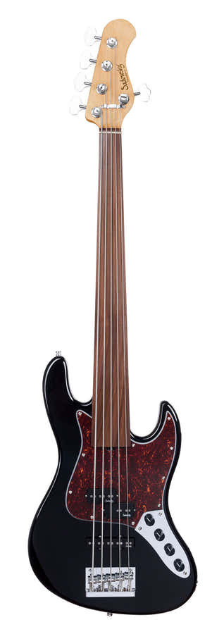 Metroexpress Hybrid Pj 5 Fretless - Black Pearl,Rosewood