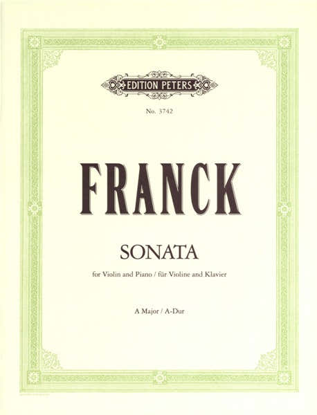 Franck Cesar - Sonata In A - Violin And Piano