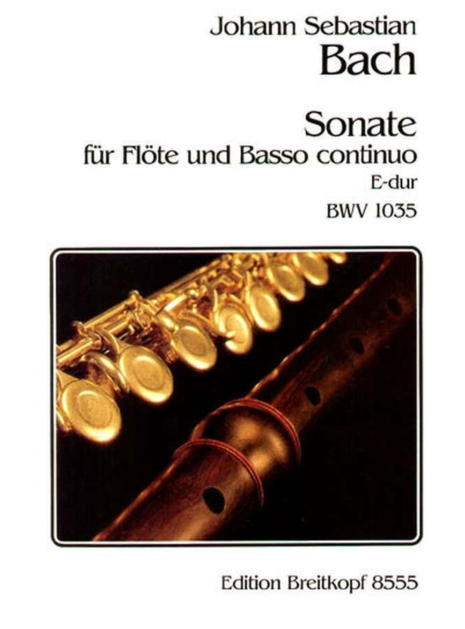 J.S. - Sonate E-Dur Bwv 1035 - Flute Basse Continue