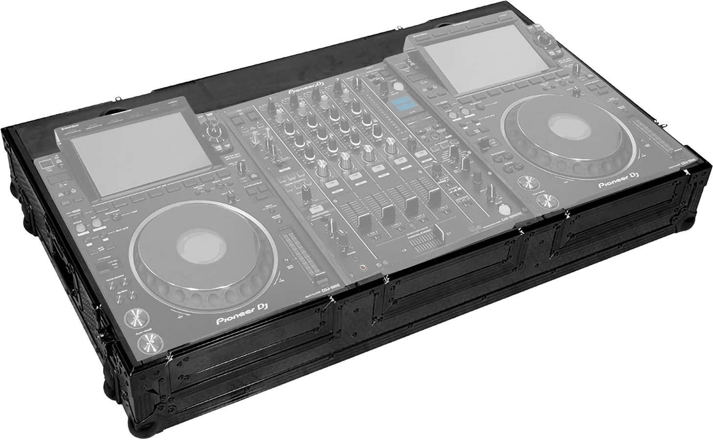 Flight DJ-Pult CDJ-3000 / DJM-900 Schwarz