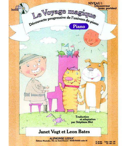 Leduc Vogt/bates/blet - Le Voyage Magique - Decouvreur Niveau 1 (avec Portees) + CD
