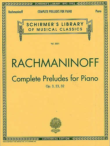 Rachmaninov S. - Sämtliche Präludien für Klavier