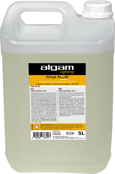 Algam Lighting Konzentrierte Schaumlösung zum Verdünnen ECO 4% 5L