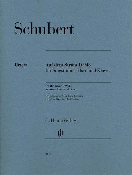Henle Verlag Schubert Franz - Sur Le Fleuve D 943 - Ch Cor & Piano