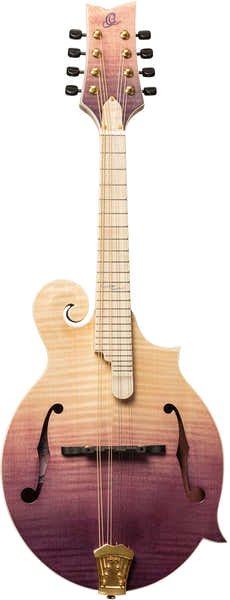 Ortega Americana F-Style Mandoline + Croco-Lederkoffer