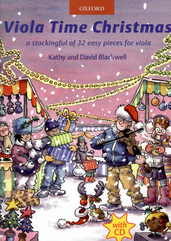 Blackwell Kathy & David - Viola Time Christmas + CD - Viola