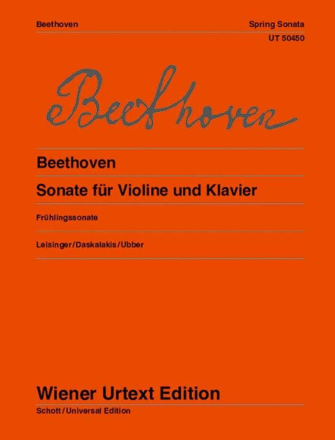 Beethoven L. V. - Sonate für Violine & Klavier "Frühlingssonate"