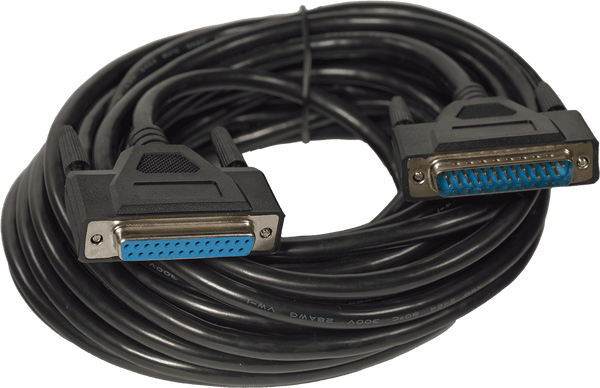 Algam Lighting Kabel Schwarz ILDA 10 Meter für Laser