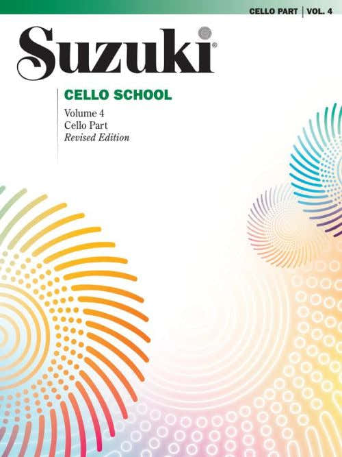 SUZUKI CELLO SCHOOL - CELLO PART - VOL. 4 (REVISED)