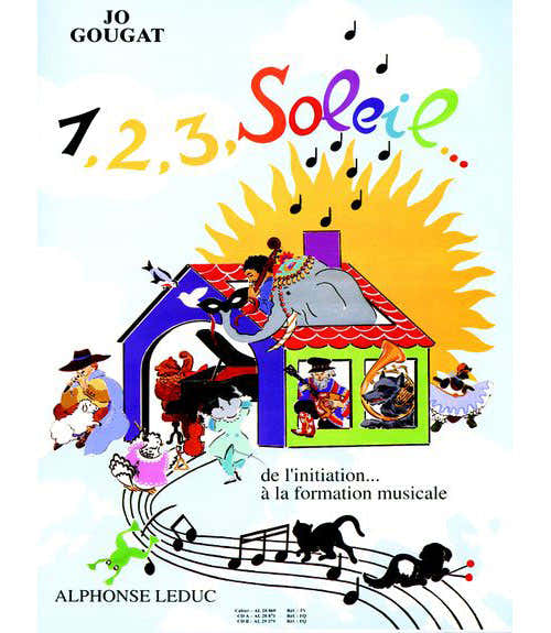 Leduc Jo Gougat - 1 2 3 Soleil Vol.1 (+Cd)