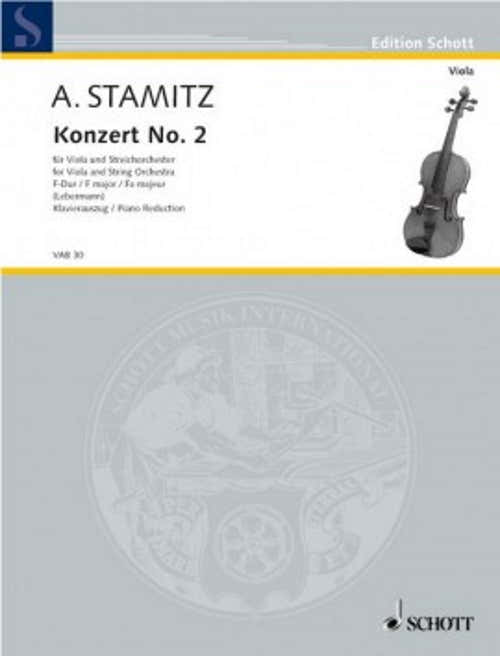 Stamitz Anton - Concerto N°2 Fa Majeur - Bratsche & Klavier