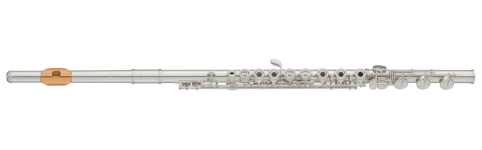 YFL382 C (Offene & In-Line Klappenmechanik) - Vergoldete Platte