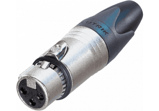 XLR FEMALE PLUG 3-POLE XX SERIES