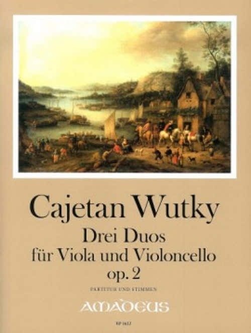 Wutky Cajetan - Drei Duos Op.2 - Alt & Violoncello